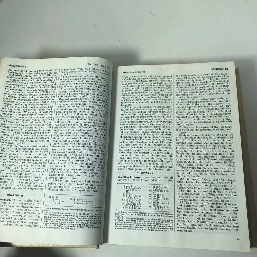 Holy Bible New American Bible NAB Catholic‎ Family Reference Edition 1971 B